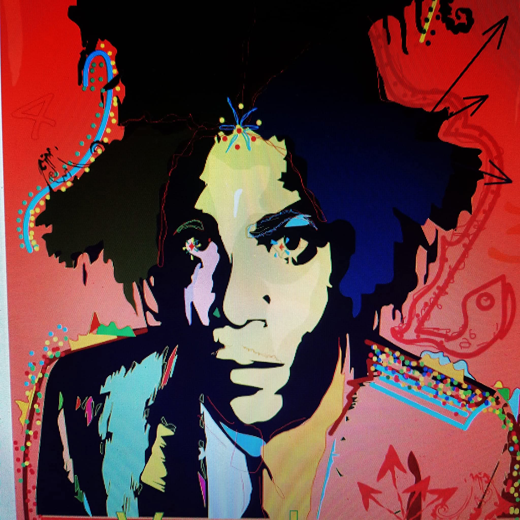 Art numérique  Basquiat